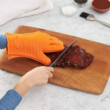 HEAT RESISTANT GRILLING GLOVES